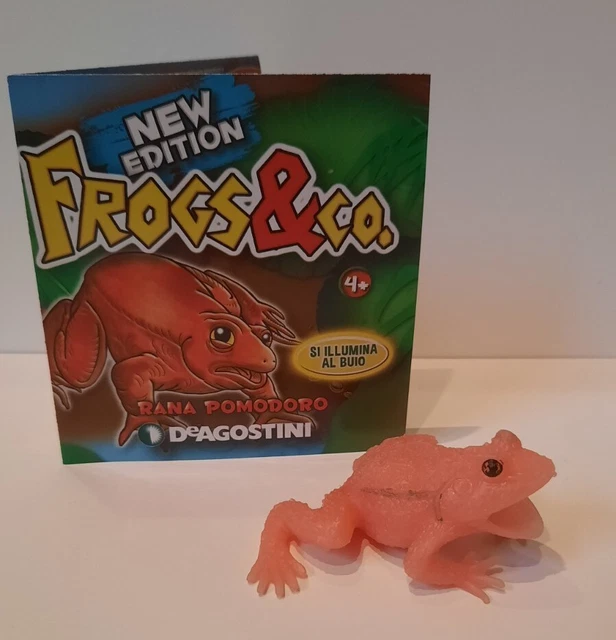 FROGS & CO. DeAgostini RANA POMODORO si illumina al buio nonsolorosa19 EUR 5,90 PicClick IT