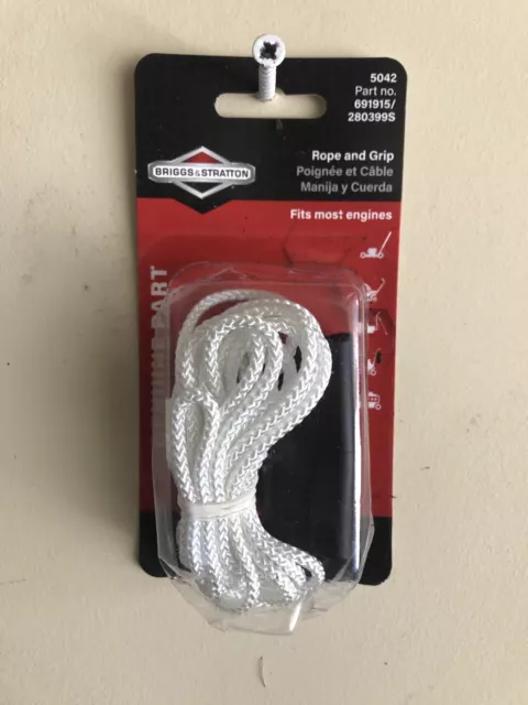 Briggs & stratton starter top rope & grip 5042k