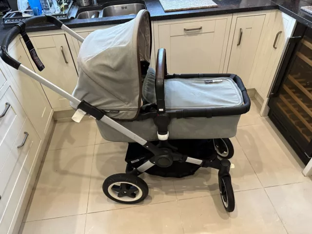 and Hurtig vogn BUGABOO BUFFALO WITH Accessories Teal And Pink £350.00 - PicClick UK