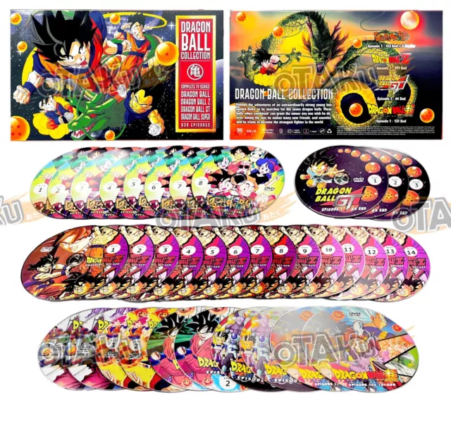 DVD Dragon Ball Collection Complete TV Series 639 Episode English DUB All  Region