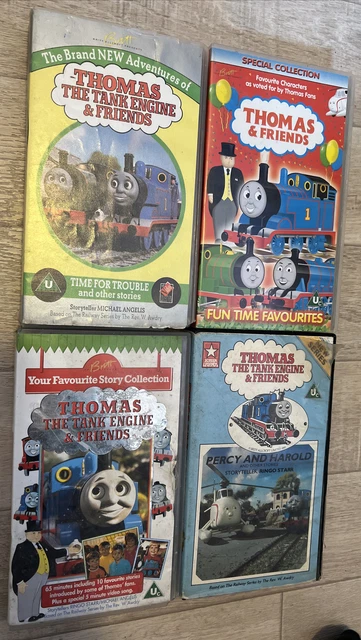 4-x-thomas-tank-engine-videos-vhs-favourite-story-collection-fun-time