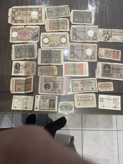 Billets de banque anciens