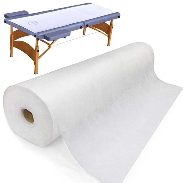 Rollo de papel de mesa de masaje desechable no tejido 30 gms de espesor