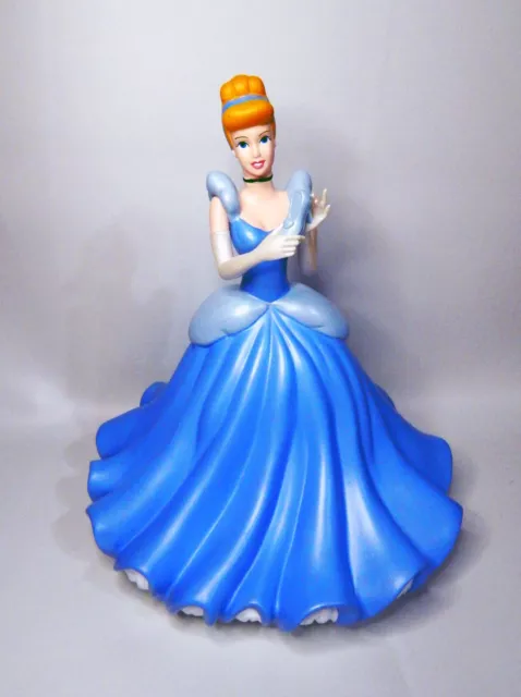 Disney Princess Cinderella Hard Plastic Coin Piggy Bank