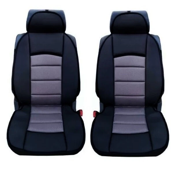 thumbnail image 2 of Blue Premium Padded Seat Covers Set Of 2 - Cushions For Daf CF LF XF105 95 2 of 6