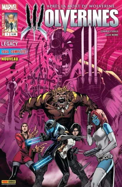 Lot Wolverines 1 2 4 Hors Serie 1 & 2 Panini Comics Apres La Mort De Wolverine