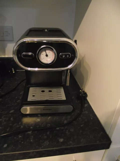 SILVERCREST SEM 1100 B3 1100W 1L Espresso Machine Black FOR
