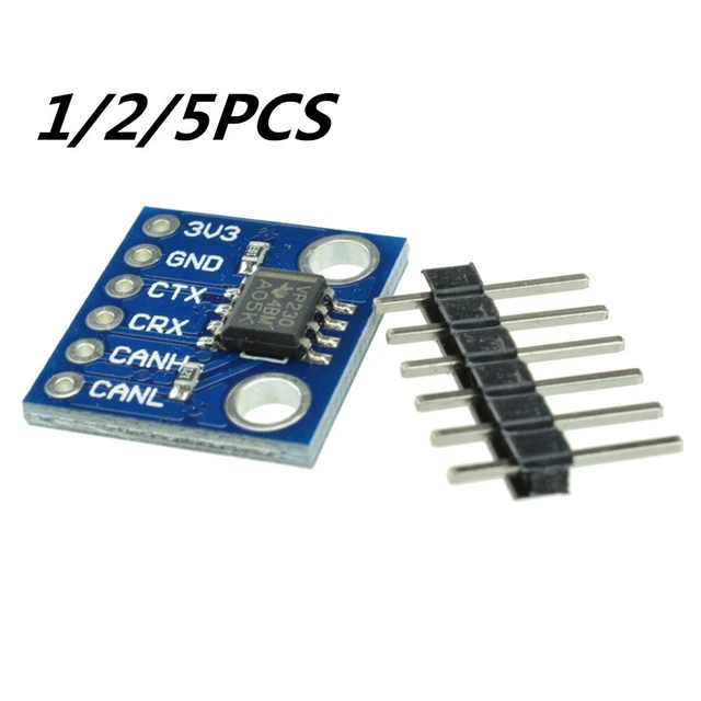 Transceiver Arduino Module 1/2/5X SN65HVD230 CAN bus transceiver communication module For Arduino ...