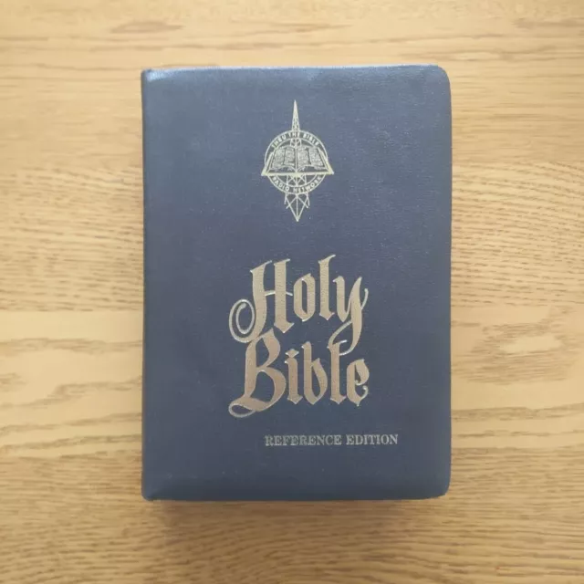 Holy Bible KJV Reference Edition Thru the Bible Radio 1976