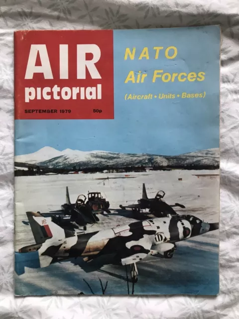 3 Exemplare des Air Pictorial Magazine - September, Oktober & Dezember 1979 NATO USAF RAF 2