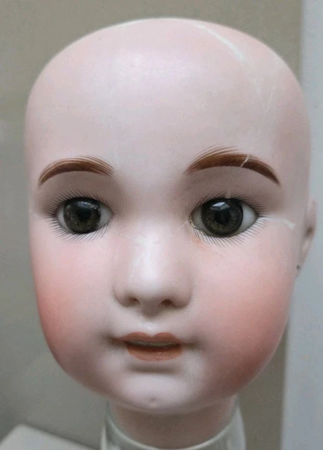 Grande Poupée Ancienne Porcelaine SFBJ – Steiner Jumeau, Signée, 1900, 57cm