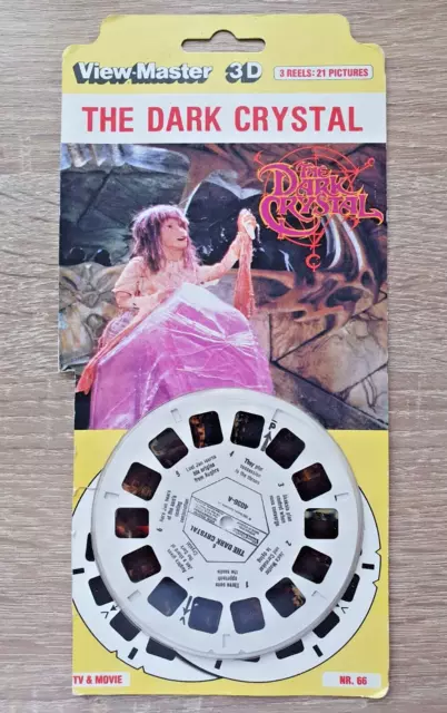 The Dark Crystal 1982 Viewmaster Rollen Set Bm009 Selten Vintage Komplett P872