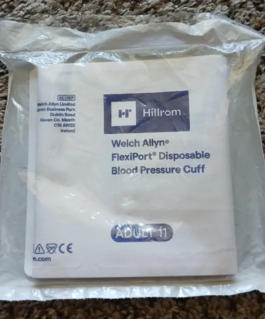Hillrom Welch Allyn Flexiport Adult Blood Pressure Cuff Soft-11 Ref. 901044  USA