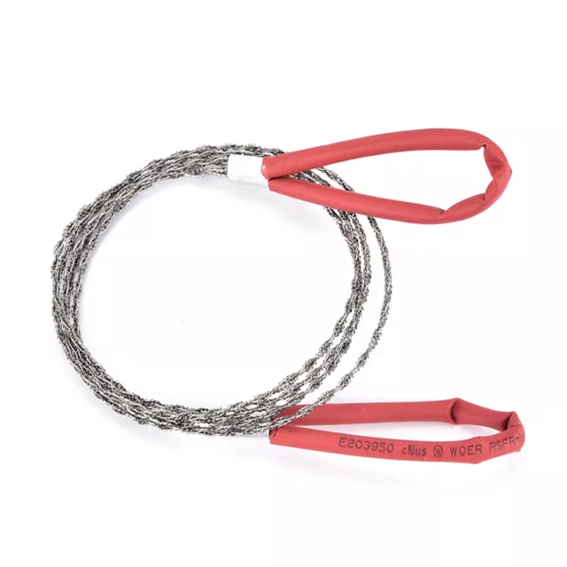 1PC outdoor camping hiking manual hand steel rope chain saw portable practic GF