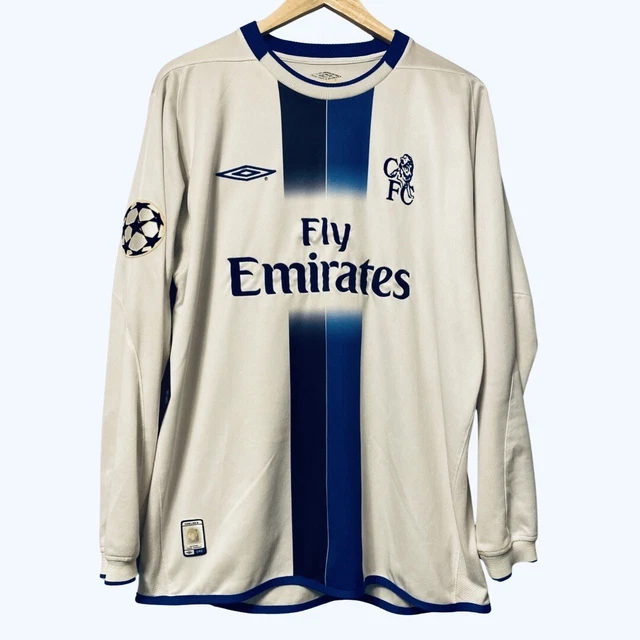 Chelsea long top sleeve away jersey