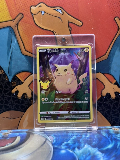 PIKACHU FULL ART Celebrations 25th Anniversary, 005/025 Pokemon Card £1 ...