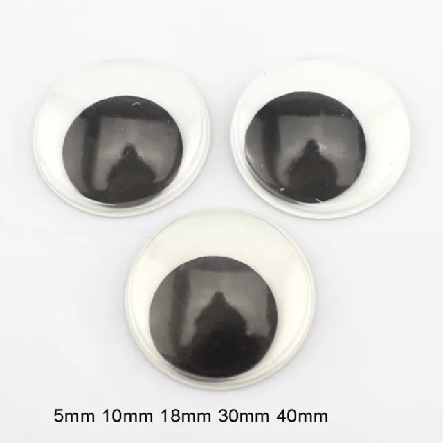 5mm-40mm Cartoon Plastic Noses / Eyes For Soft Toys Teddy Bear Doll Making Craft