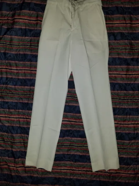 PANTALON, BLANC MÉDICAL - TAILLE HOMME 28 x 32 - NEUF 2