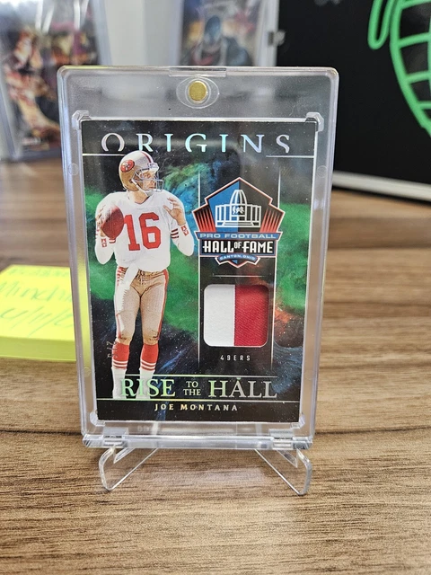 Joe Montana 2023 Panini Origins Rise To The Hall Player Worn 49Ers Patch Sp#/5