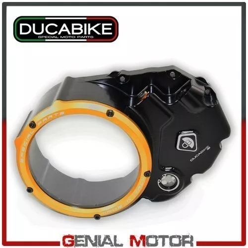 Carter Embrayage Bain Huile Transpa Noir-Or Ducabike Ducati Diavel 1260 2019