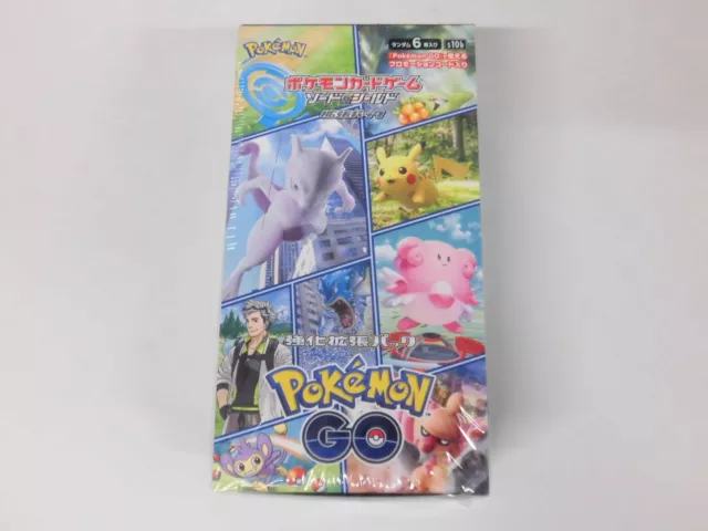 Pokemon Card Sword & Shield Booster Box Pokemon Go s10b Japanese Sealed NEW