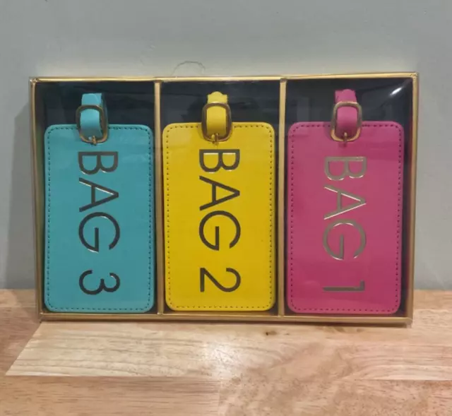 Eccolo luggage tag gift set store