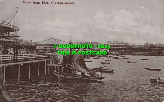 R503774 Clacton on Sea. View From Pier. Postcard