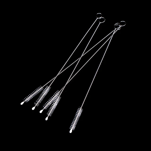 5X biberón de alimentación para bebé taza de agua cepillo limpiador espiral limpieza suave cabello J. $g q