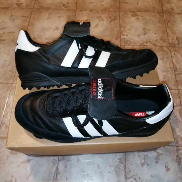 ADIDAS LIBERO 3 TF 451 3 US11 UK10.5 cm29 noir blanc neuf