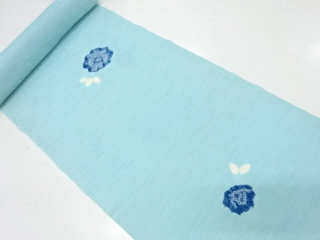 6790474: Japanese Kimono / Antique Araihari For Haori / Shibori / Flower
