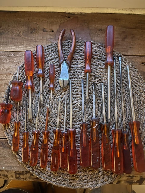 Trousse à Outils Vintage FACOM (vendue Vide) - Ancien Groupe Mercedes