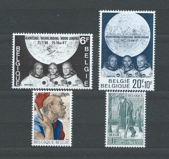BELGIË BELGIQUE - 1969 YT 1507 à 1510 - TIMBRES NEUFS** MNH LUXE
