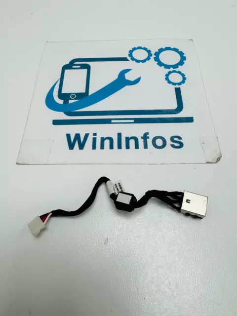 DC Power Jack Socket Support and Cable Dell Latitude E5440