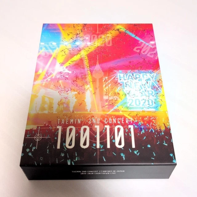 TAEMIN テミン 1001101 Blu-ray FC限定 SHINEE TAEMIN 2ND Concert 1001101 Blu-ray FC Limited Edition