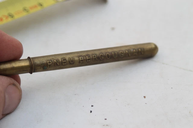 Tôle Pneus Bergougnan, vélo, non émaillée