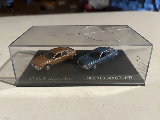 Neo Scale Models 1:43 - 1 - Model Truck - Citroën CX GTi Turbo II Metallic Grijs 1986