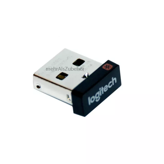 Logitech micro Unifying Empfänger für Mäuse Tastaturen bis 6 Geräten 910-005236