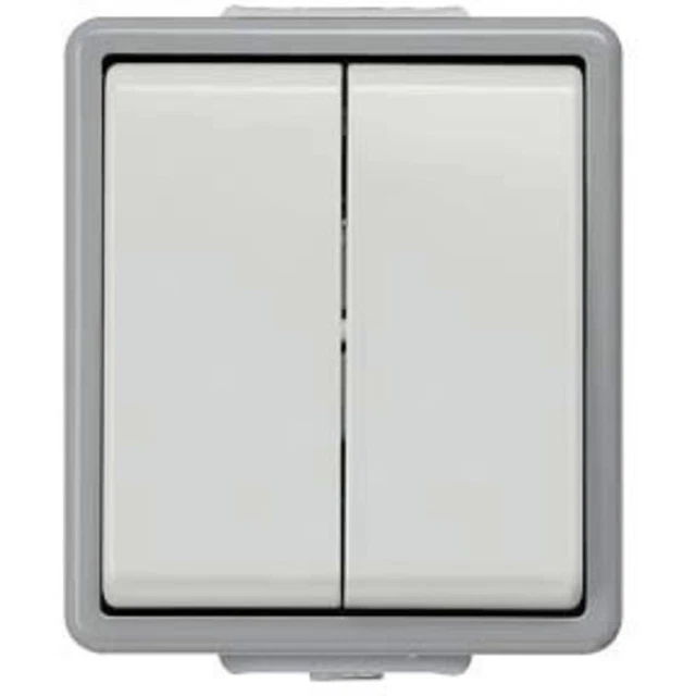Siemens Gamme dinterrupteurs Interrupteur pour stores Delta gris 5TA4705