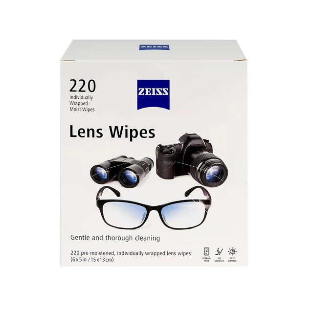 ZEISS Lens Wipes, 220 ct.