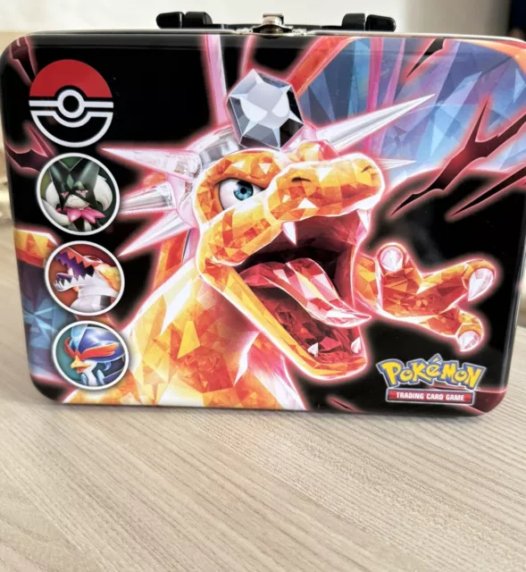 Bauletto VUOTO CON ADESIVI da Collezione Charizard Autunno 2023 - Pokémon ( IT )