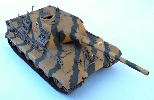 Jagdtiger ,Sd. Kfz. 186 ,Panzerjäger Tiger Au,scale 1/35,Hand-made plastic model