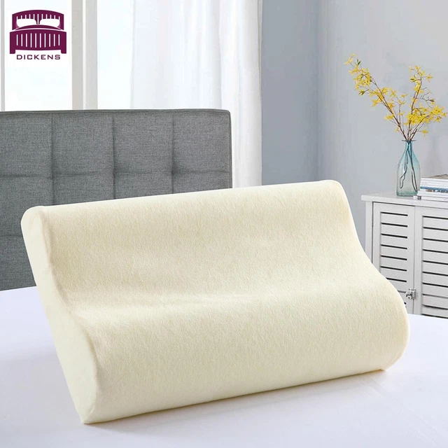 Contour Memory Foam Pillow Orthopaedic Pillow Ergonomic Back Neck Support Cover