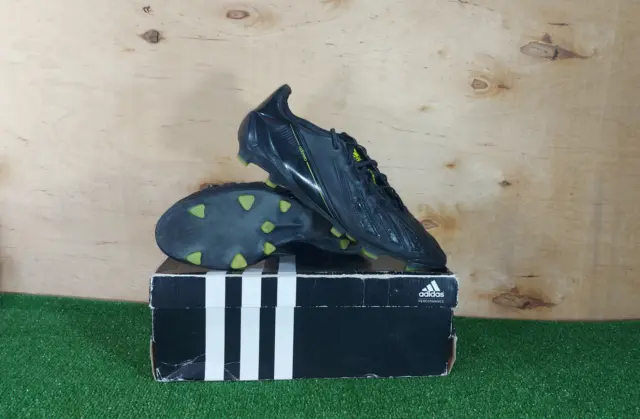 Adidas adiZero F50 Leather FG G96921 Elit Black boots Cleats mens Football/Socce