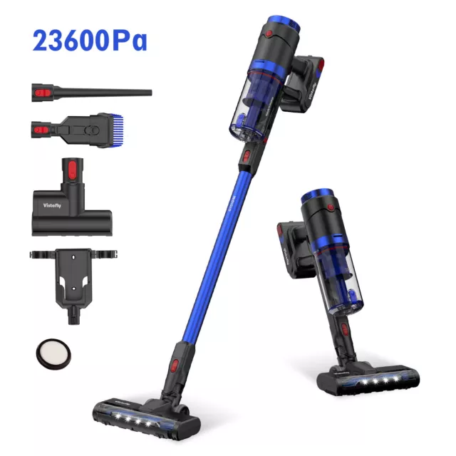 Vistefly VXB Aspirateur balai sans fil multifonctionnel  50 min - Reconditionné
