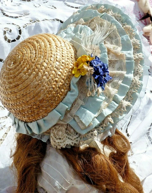 Chapeau en paille tressée Talc - Mode enfant : vive le look bobo-champêtre