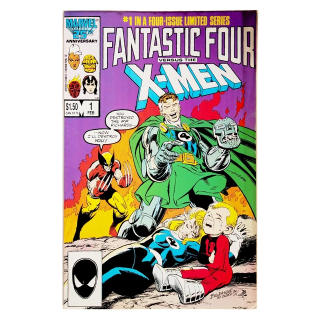 Fantastic Four vs. the X-Men #1 (Marvel 1987) Chris Claremont Terry Austin