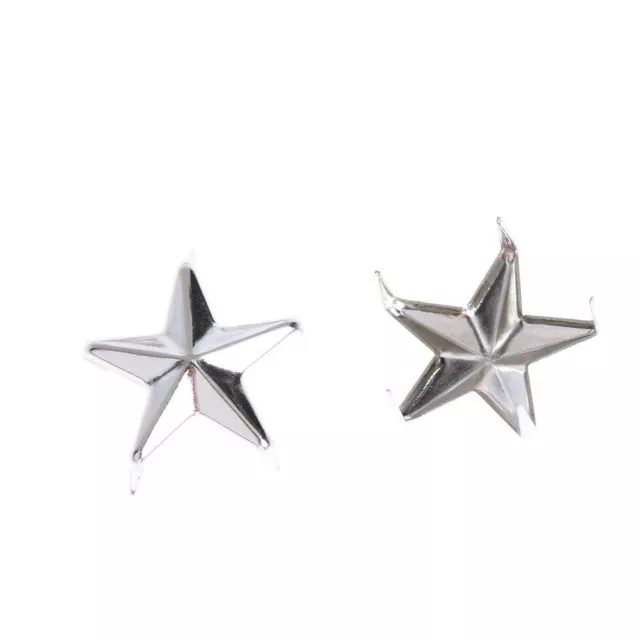 Punk Sewing Decoration Studs Spikes Leather Craft Star Rivets Spots Nailhead 2