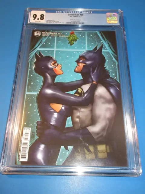 Catwoman #50 Szerdy Batman Variant Rare Variant CGC 9.8 NM/M Gem Wow
