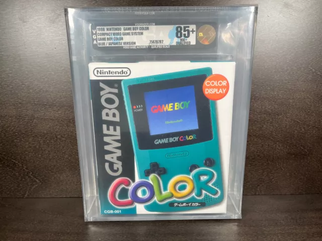 Nintendo Game Boy Color Teal Handheld System Brand New VGA 85+