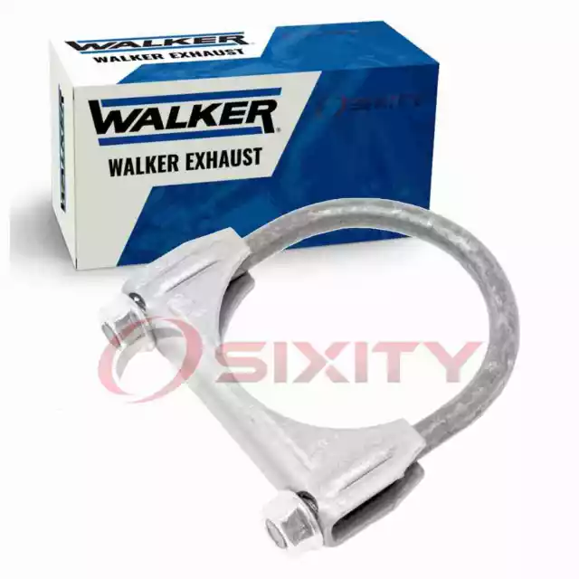 Walker Left Exhaust Clamp for 1984-1986 GMC K2500 6.2L V8 Hardware  do